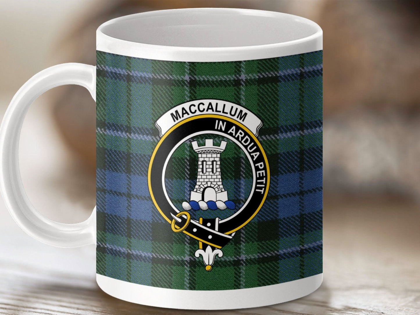 Maccallum In Ardua Petit Plaid Design Mug product