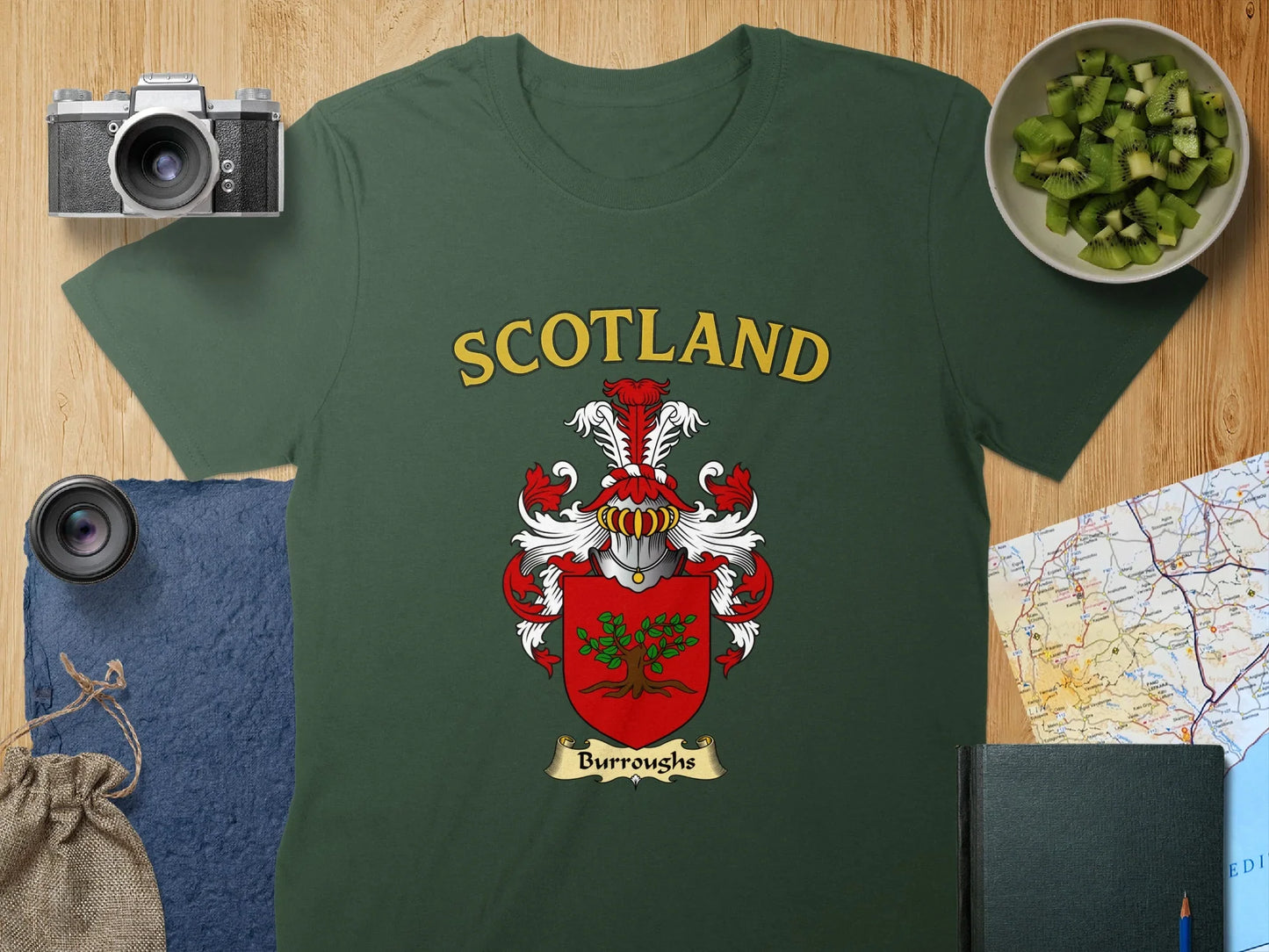 Scotland Crest Emblem Graphic Design T-shirt product