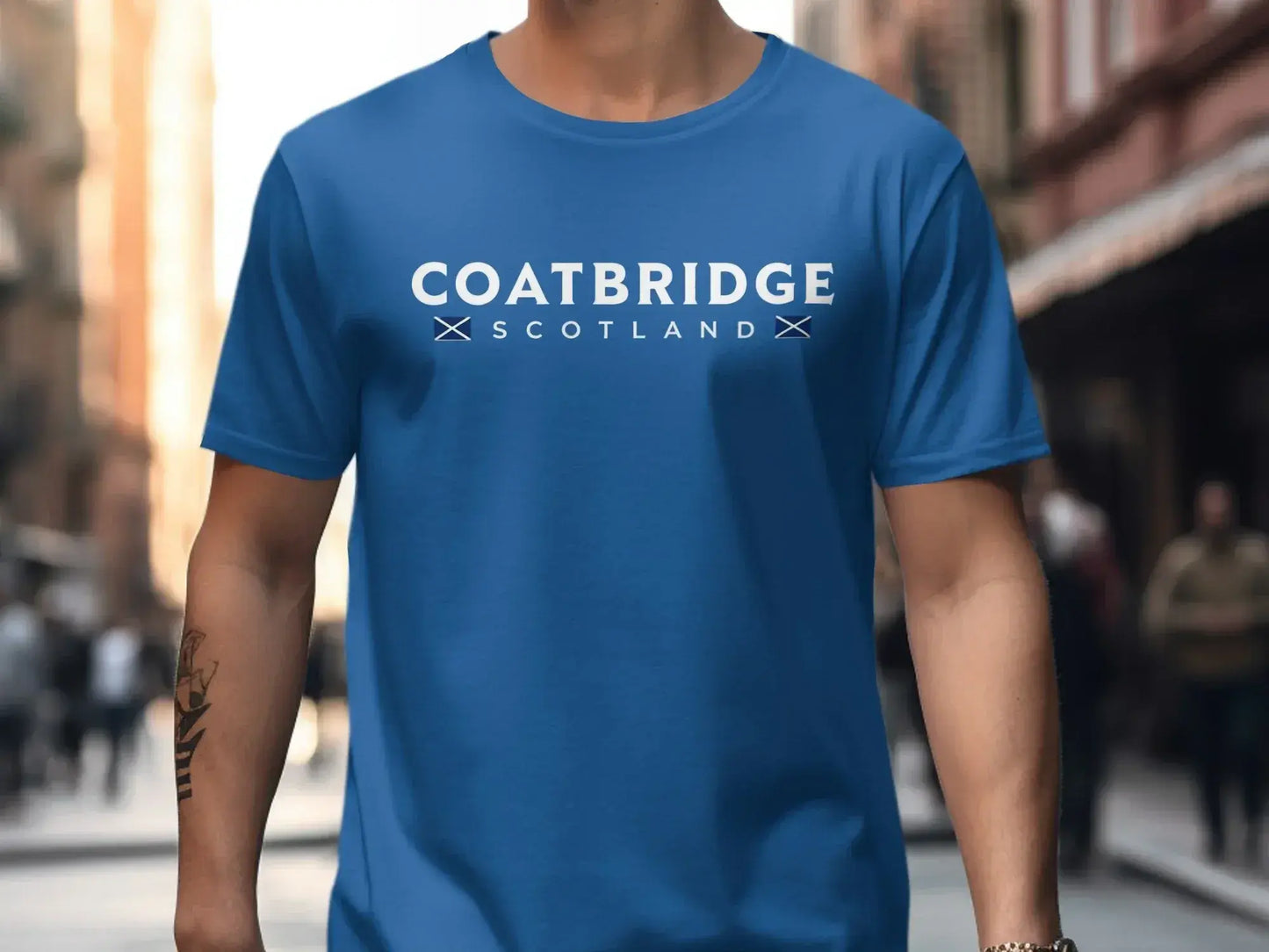 Coatbridge Scotland Graphic Tee shirt product type