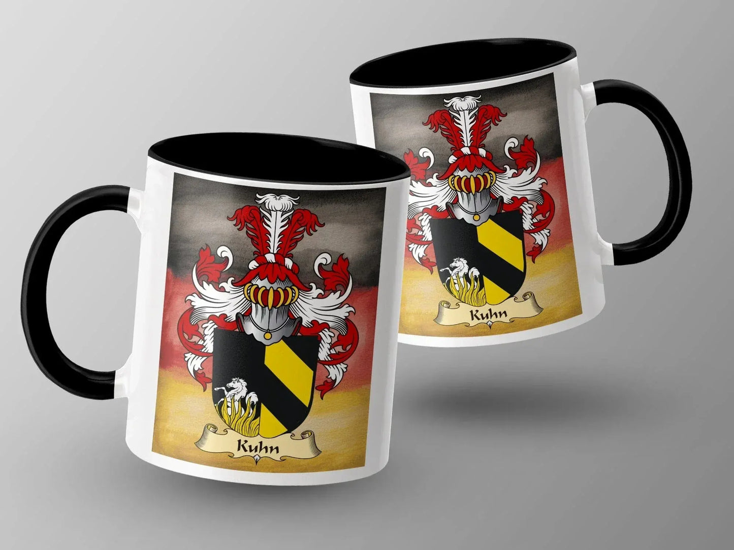 Family Crest Personalized Coffee Mug Kuhn product