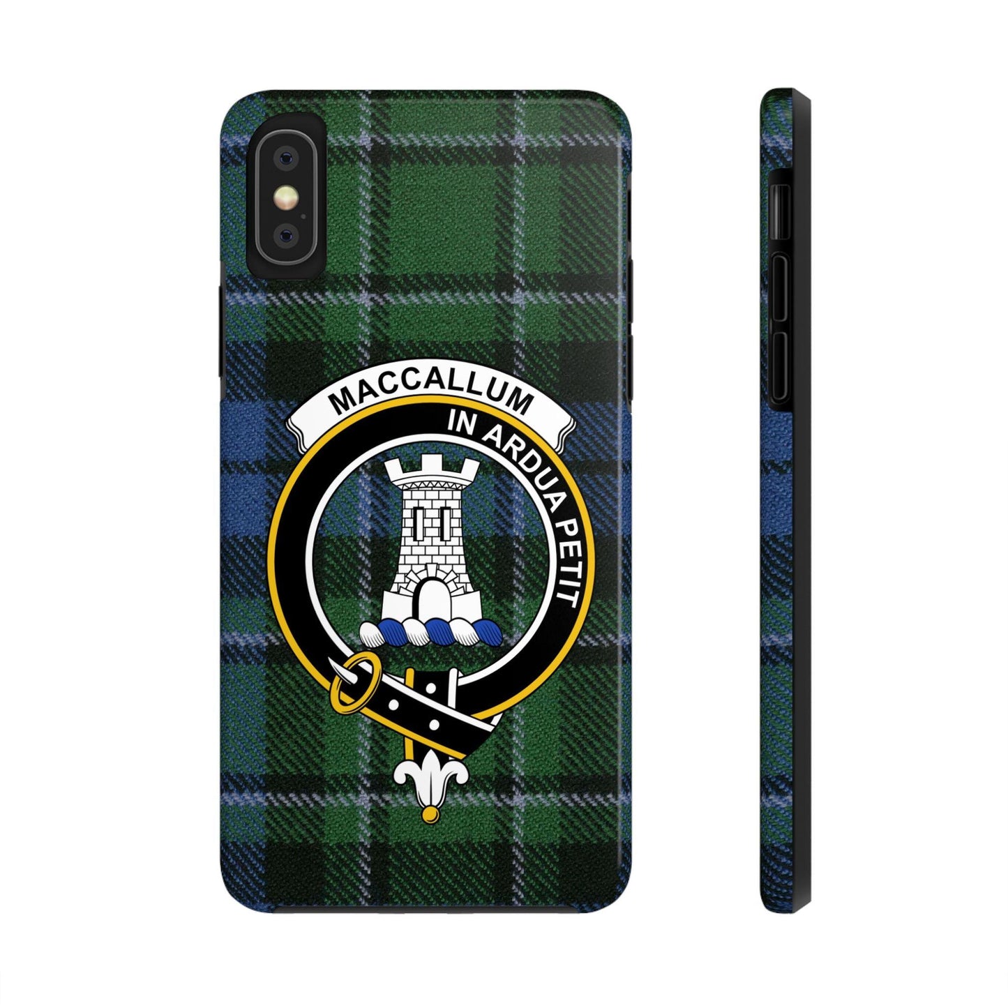 MacCallum Clan Scottish Tartan Cell Phone Case - Celtic Ancestry Gifts