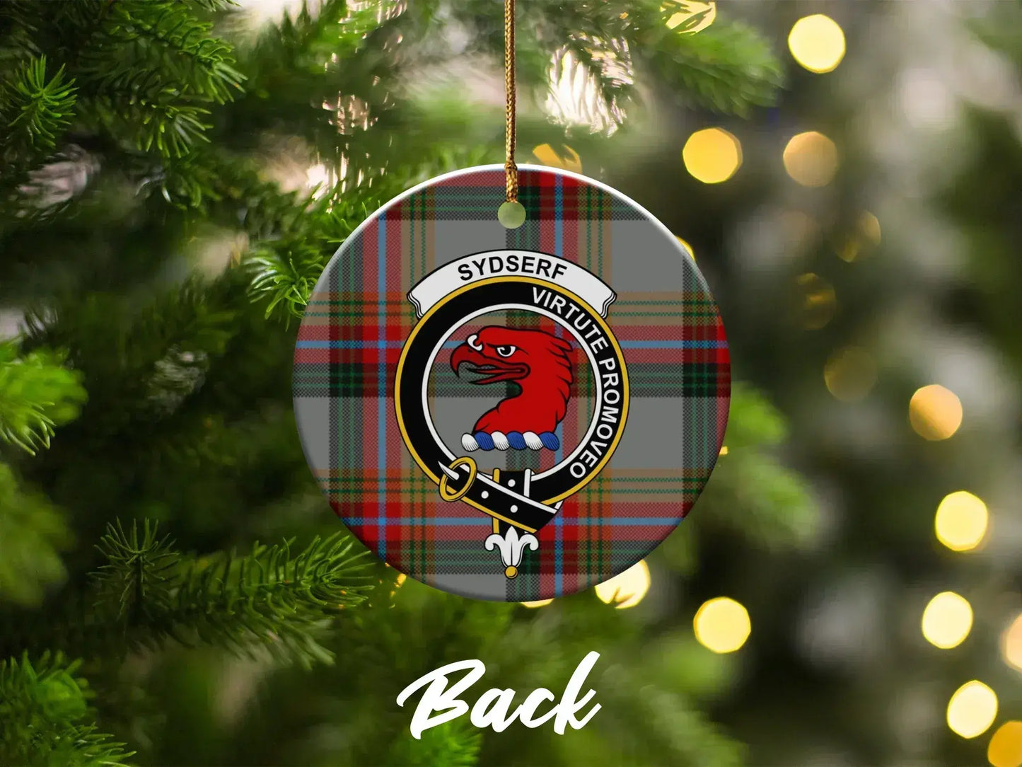 Sydserf Virtute Promote Christmas Tree Ornament product