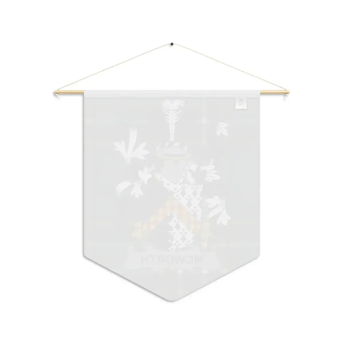 McWorth Crest Wall Banner Unique Decor Product