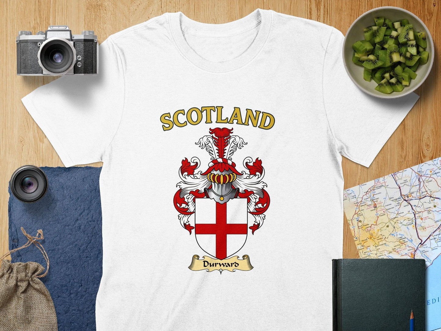 Scotland Durward Crest Graphic T-Shirt product type