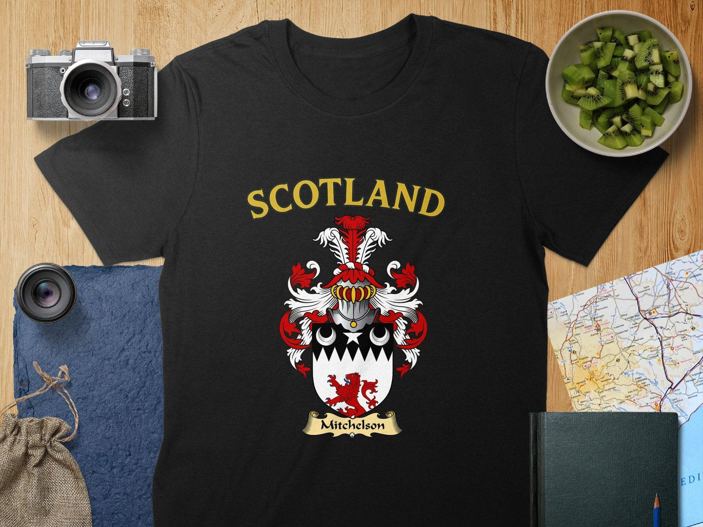 Scotland Mitchelson Family Crest T-Shirt product type