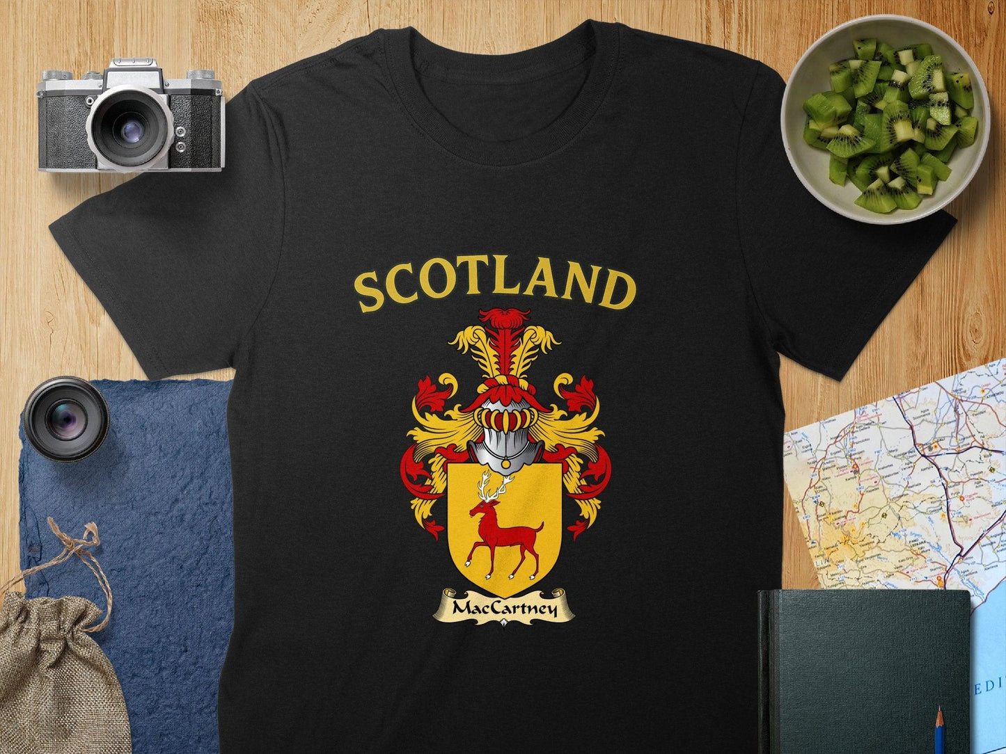 Traditional Scotland MacCarteny Emblem T-shirt product