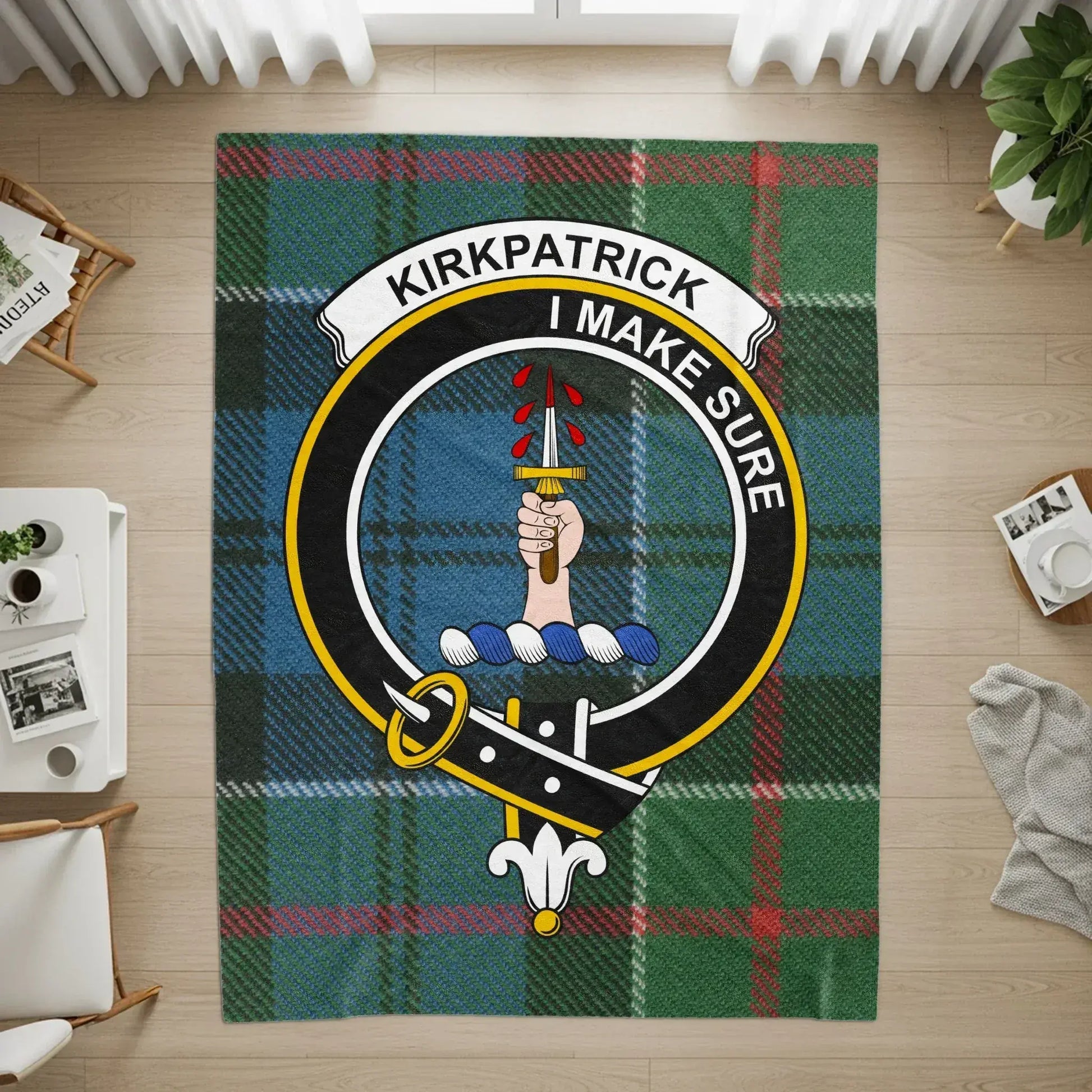 Kirkpatrick I Make Sure Tartan Clan Crest product