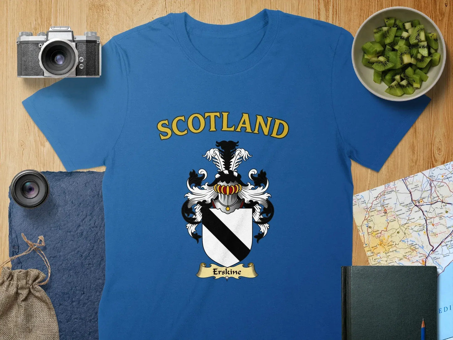 Scotland Erskine Shield Graphic Printed T-shirt product