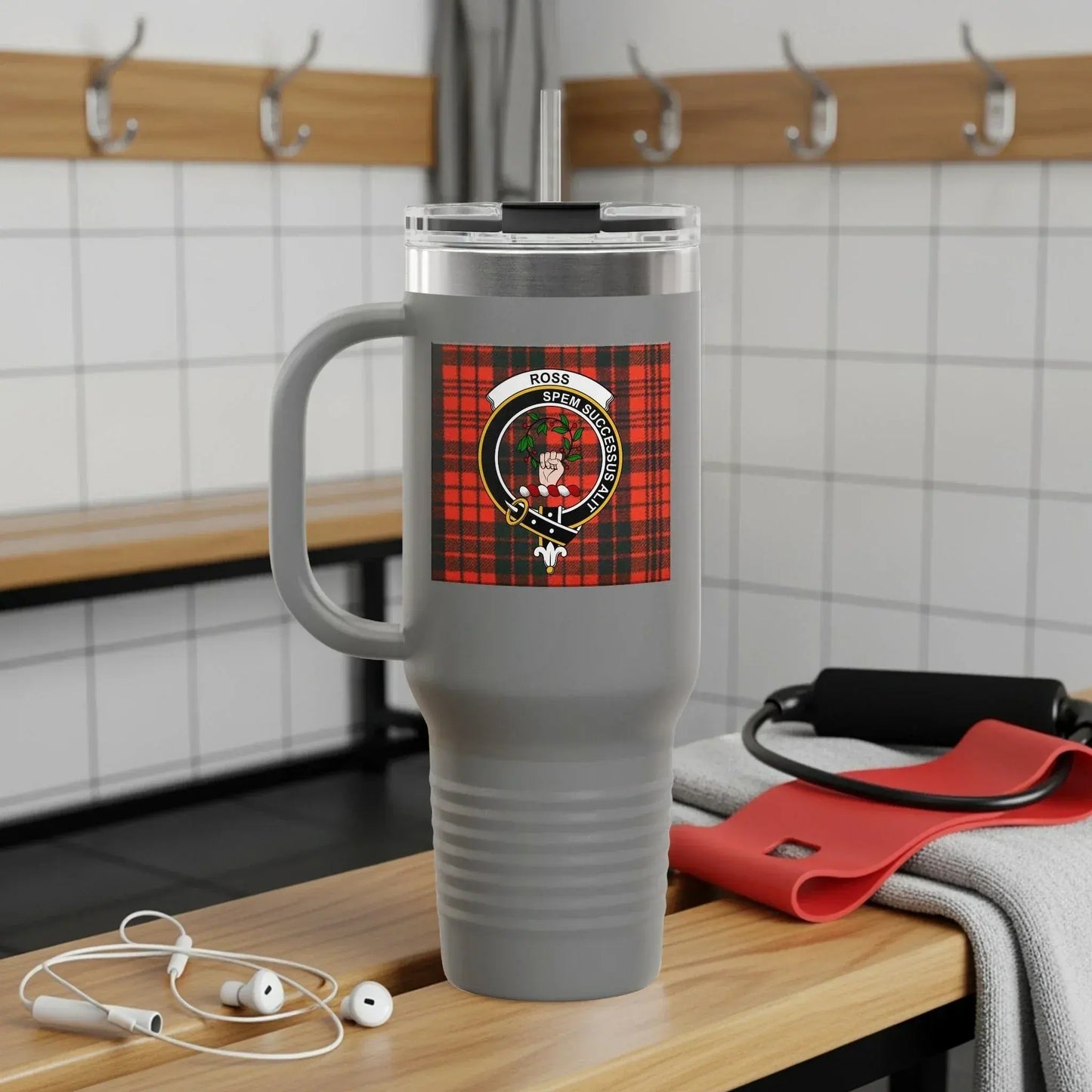 Ross Sheriff Clan Insignia Travel Mug product type