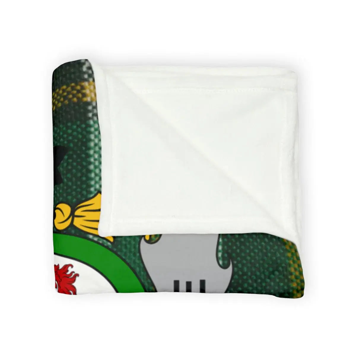 Stylish Green Patterned Cozy Blanket product