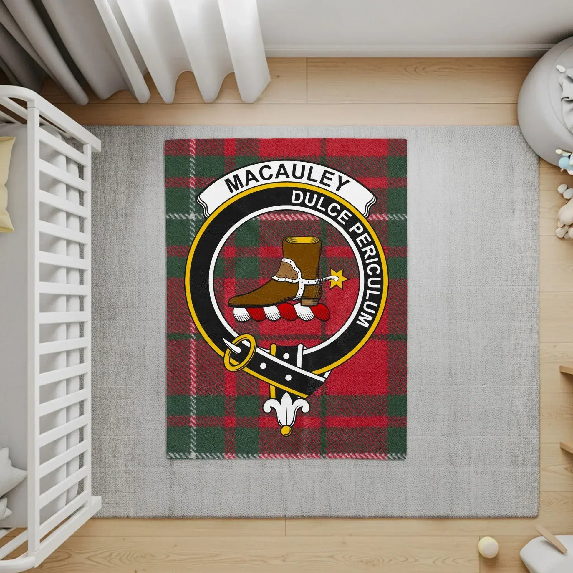 MacAuley Dulce Periculum Tartan Area Rug product type
