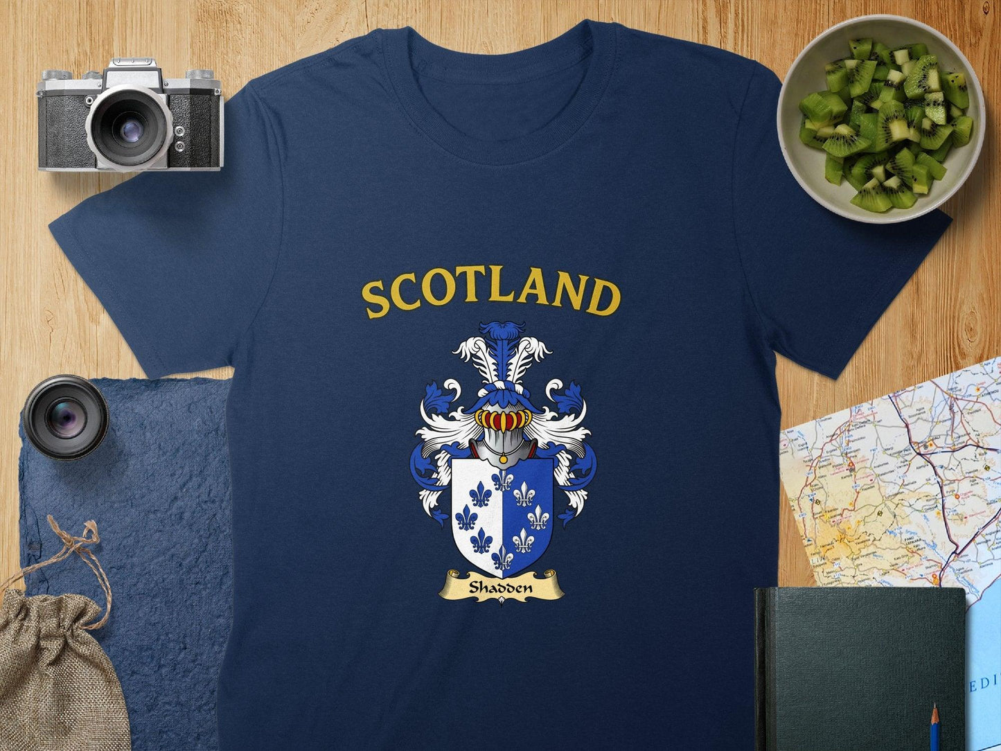 Scotland Coats of Arms Heritage Graphic T-shirt product type