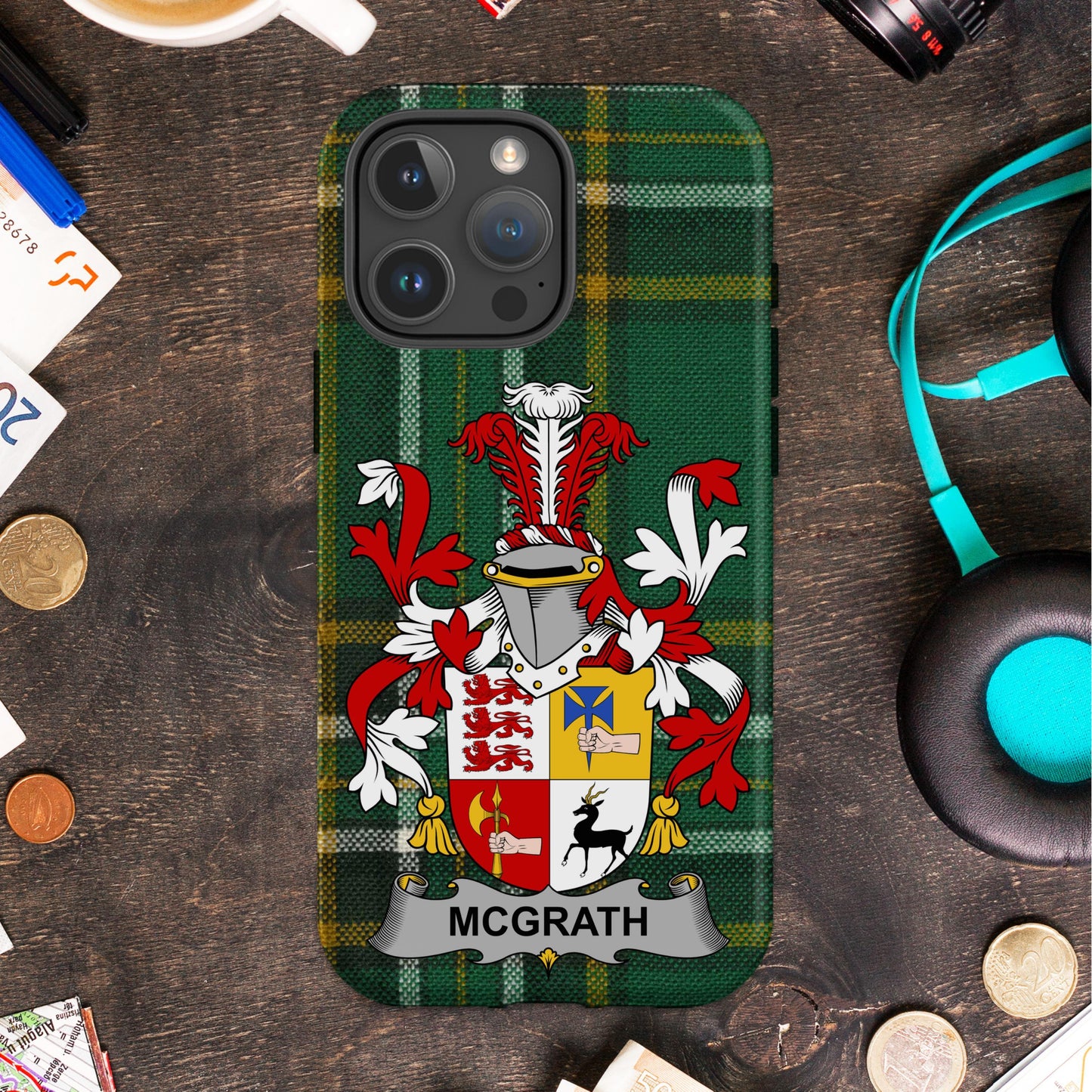 Customizable Tartan Design McGrath Phone Case product type