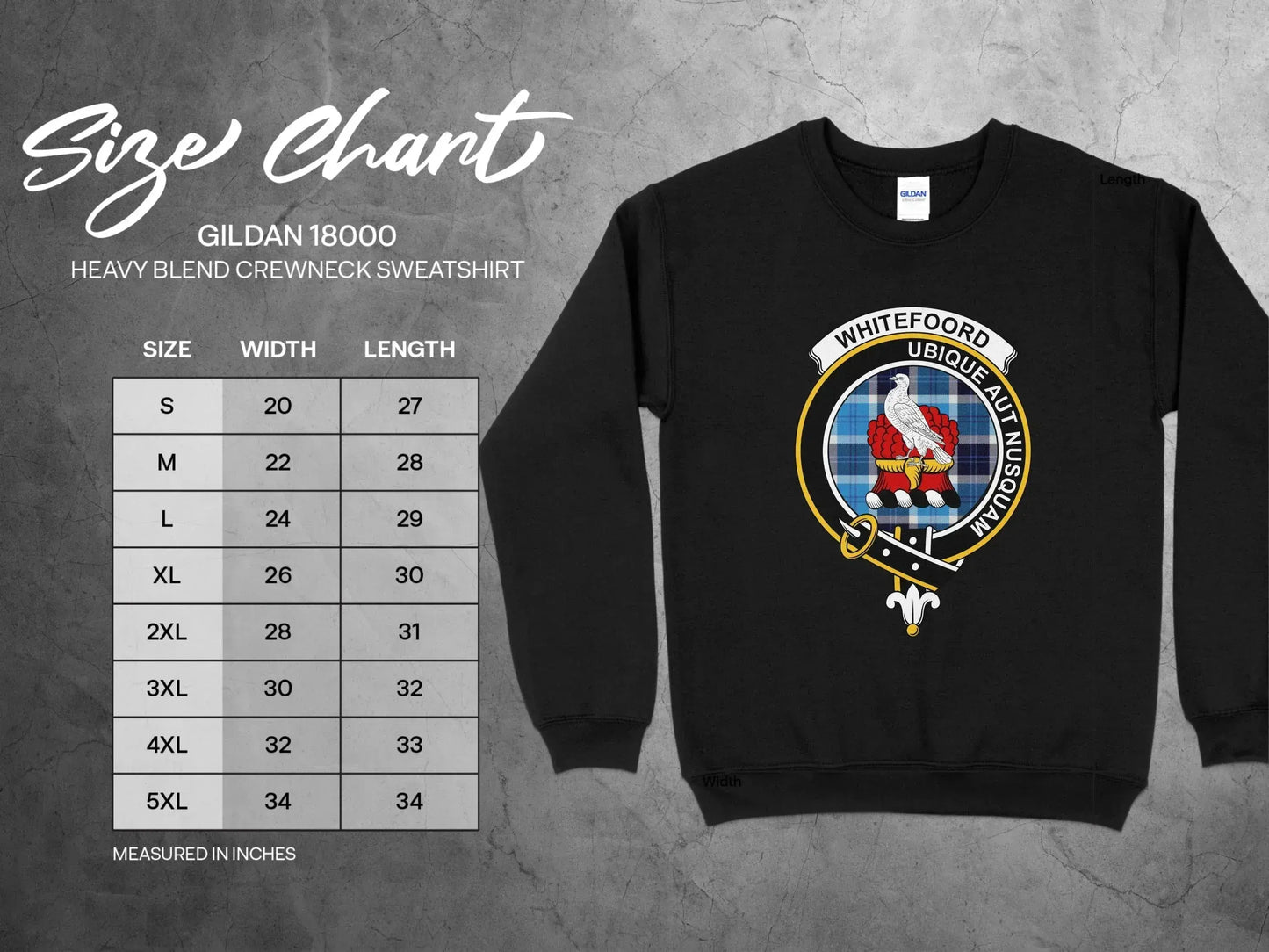 Whitefoord Ubique Et Insignia Crewneck Sweatshirt product