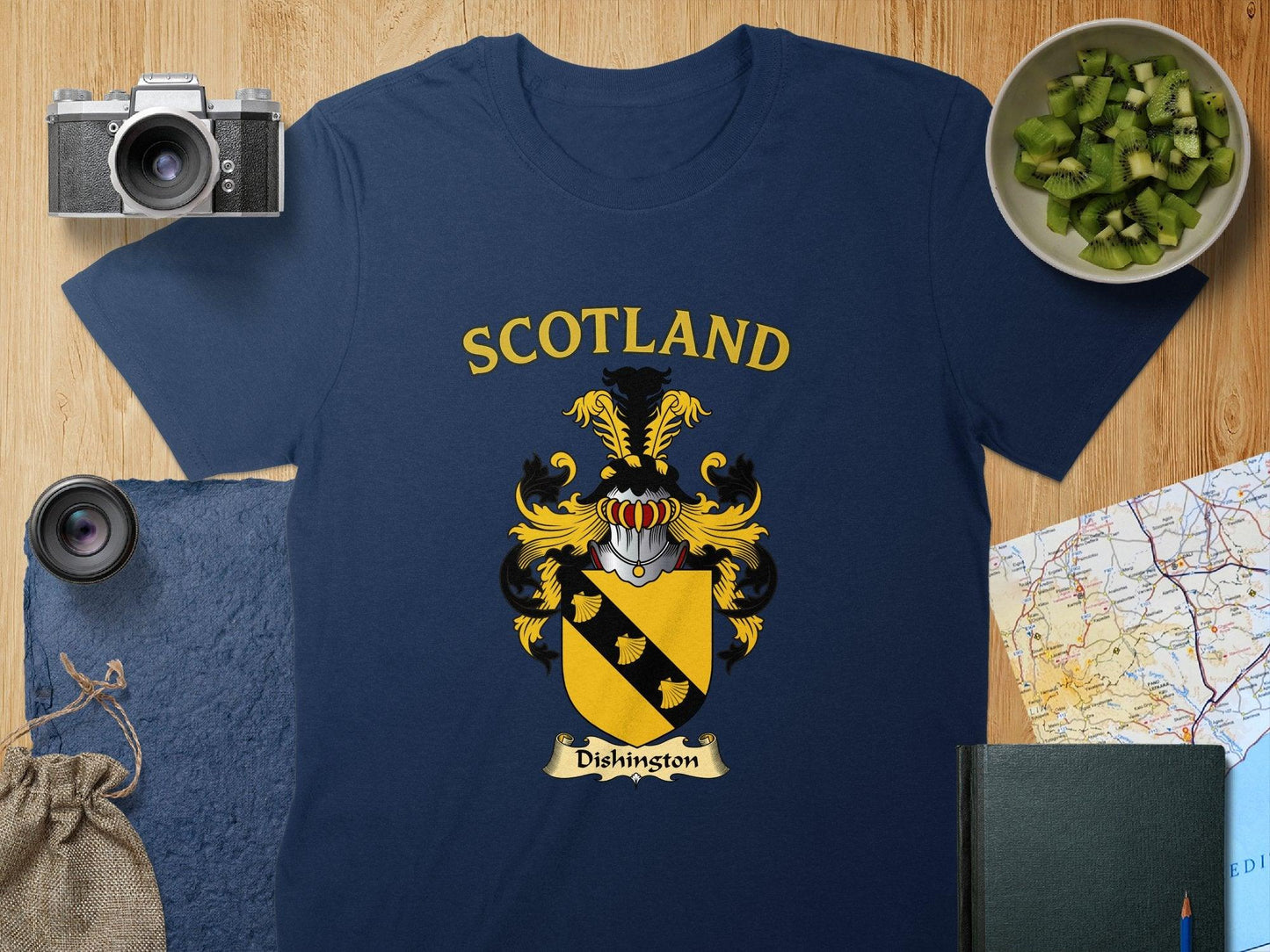 Scotland Dishington Crest Emblem Graphic Tee product type