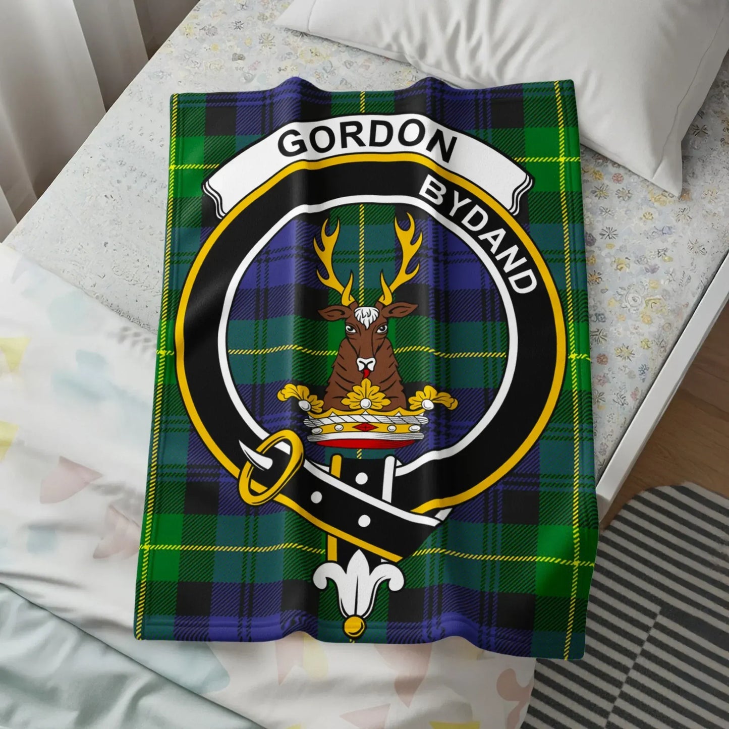 Gordon Bydand Tartan Blanket product