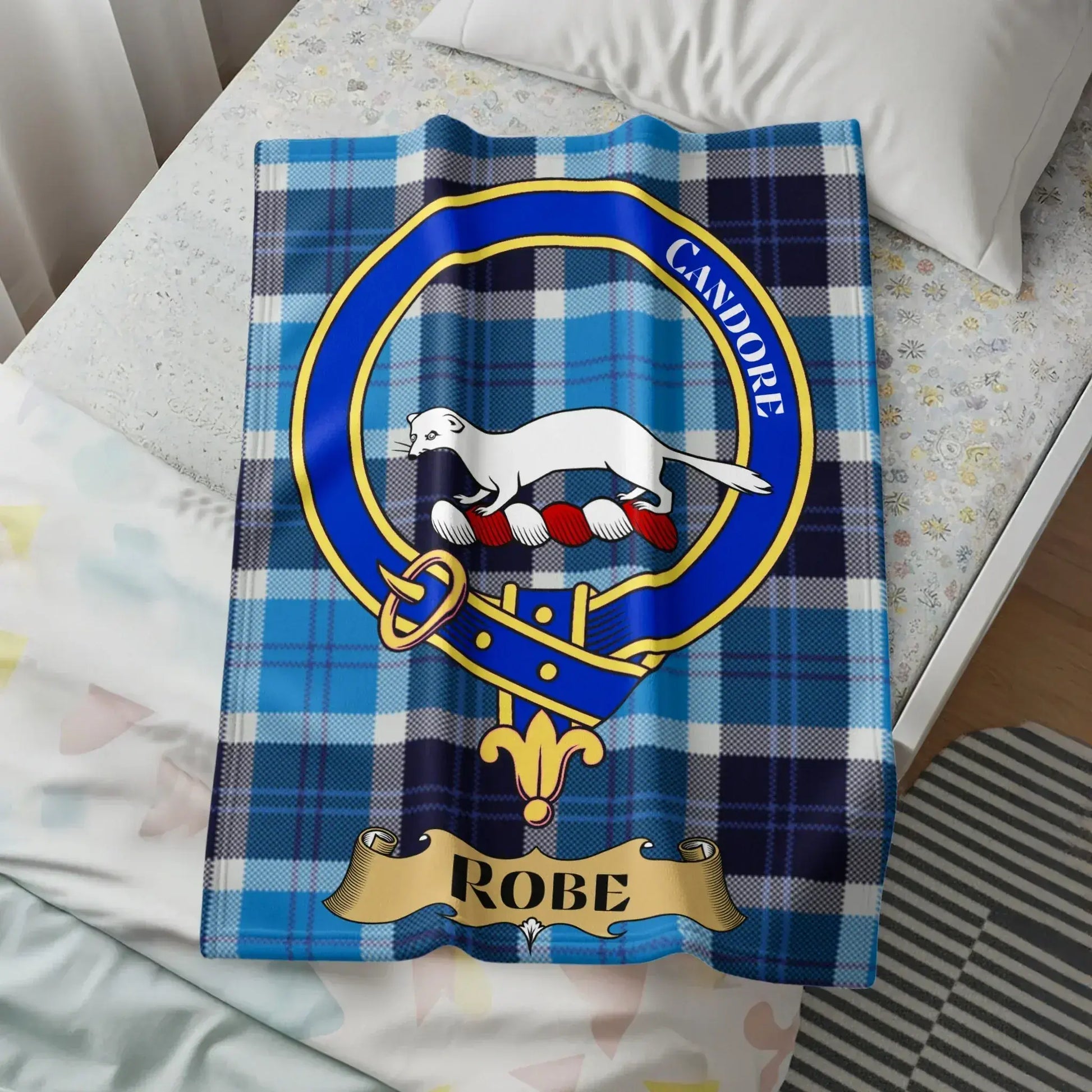 Clan Crest Cantore Customized Plaid Robe product