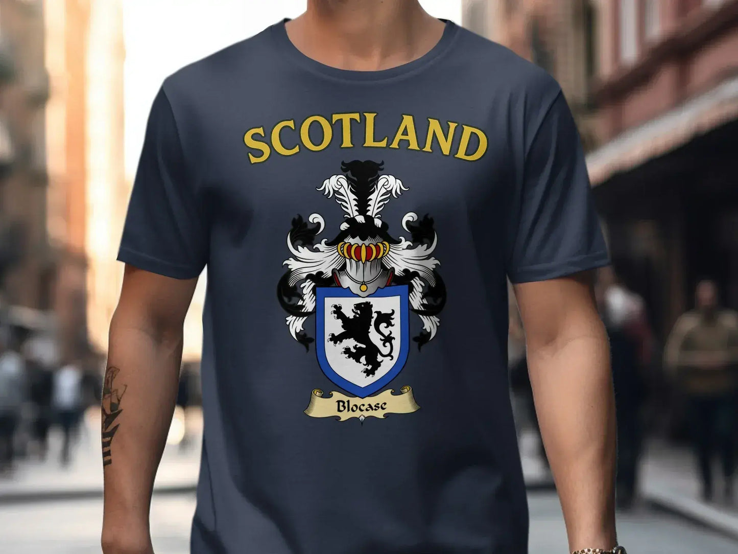 Scotland Blecase Crest Emblem T-shirt product