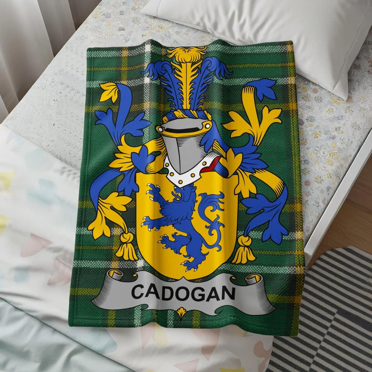 Cadogan Family Crest Plaid Blanket product