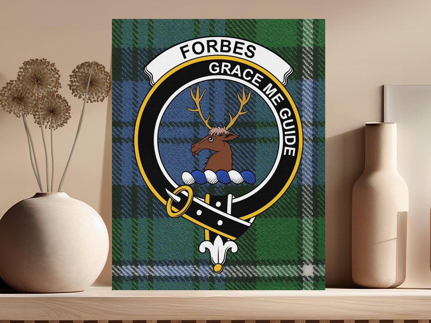 Forbes Grace Me Guide Highland Clan Crest product