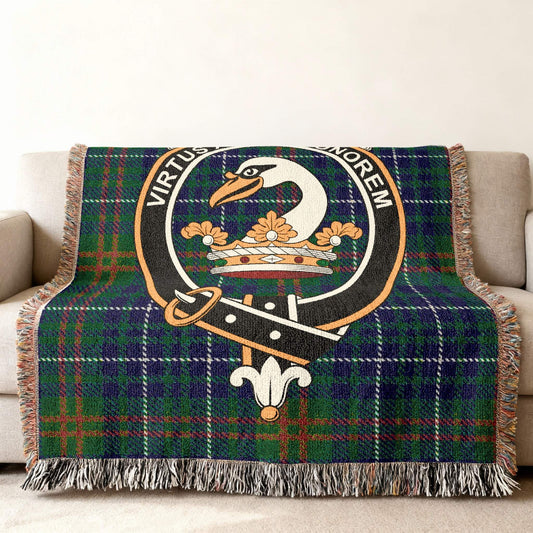 Virtutis Gloria Merorem Decorative Throw Blanket