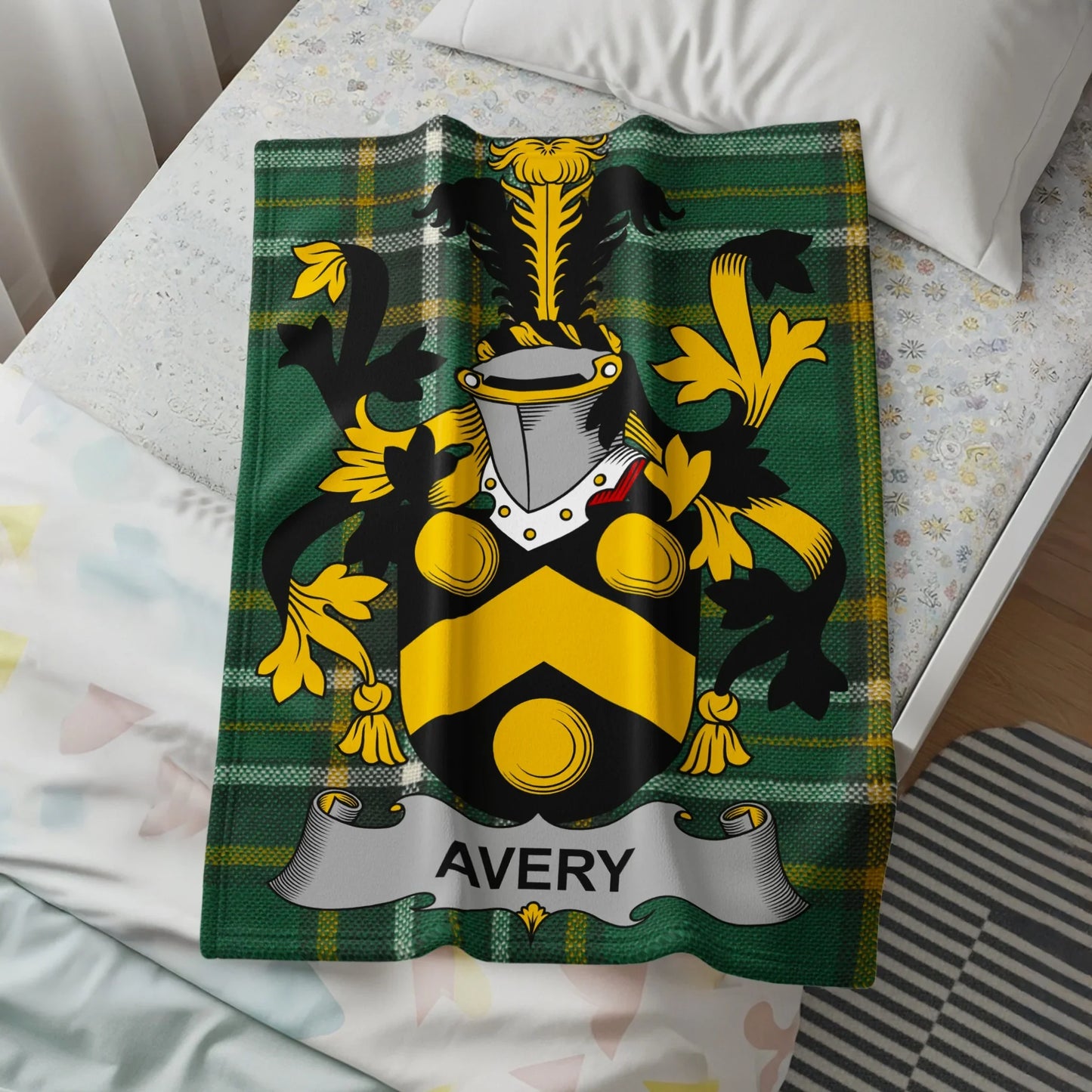 Avery Crest Personalized Family Heritage Blanket product type