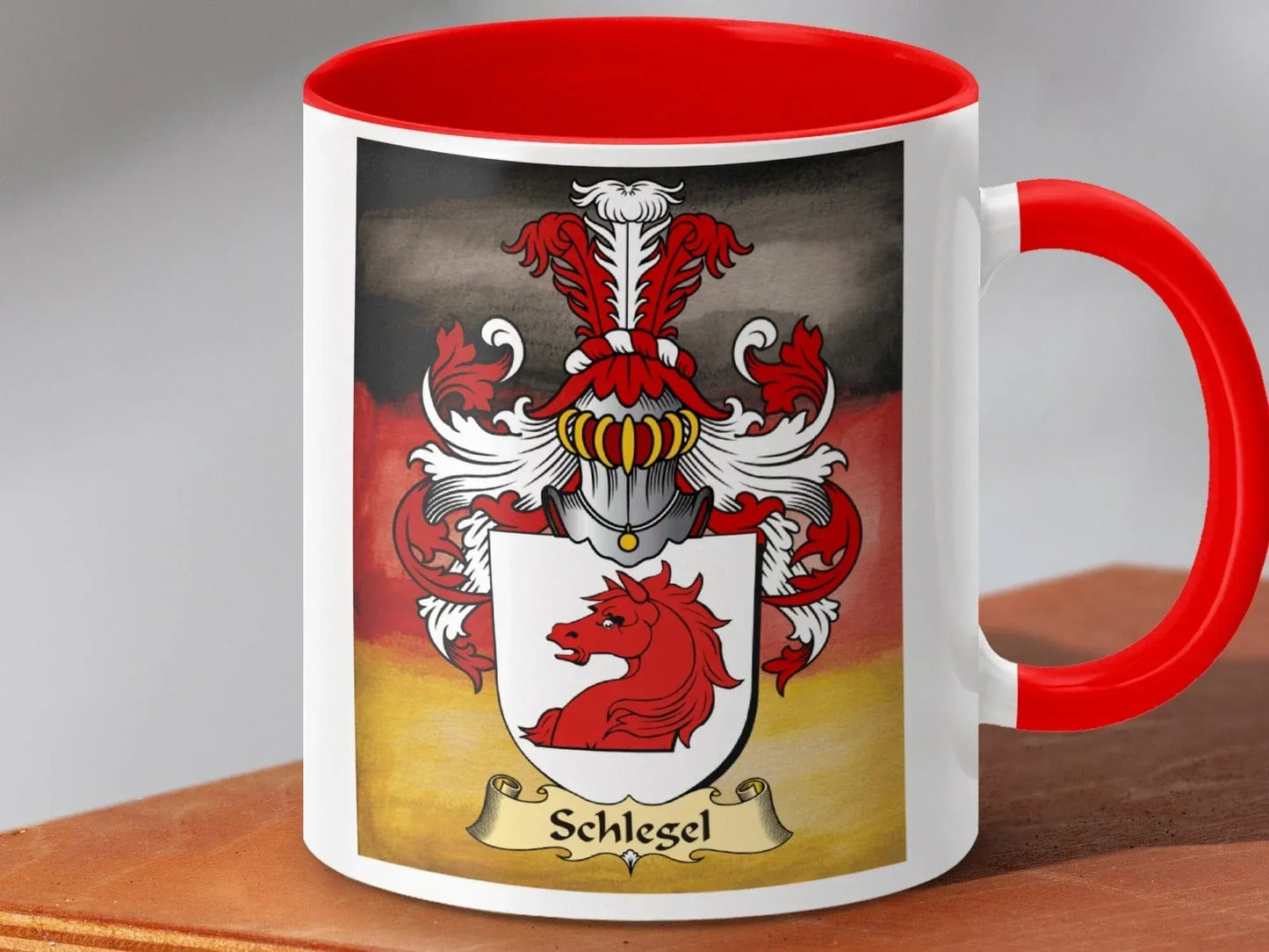 Customizable German Family Crest Schlegel Mug product type