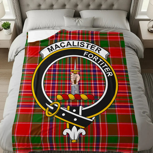 Macalister Fortiter Tartan Plaid Blanket product