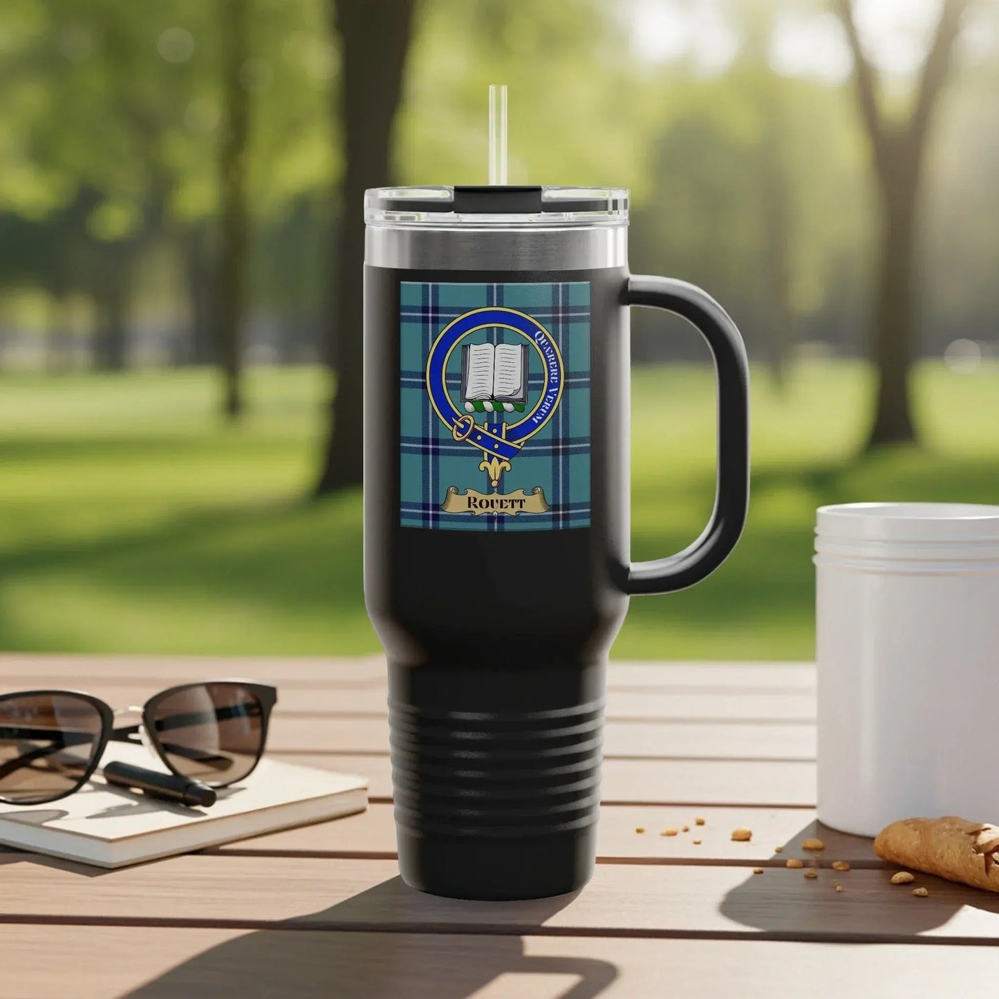 Personalized Library Design Travel Mug Product