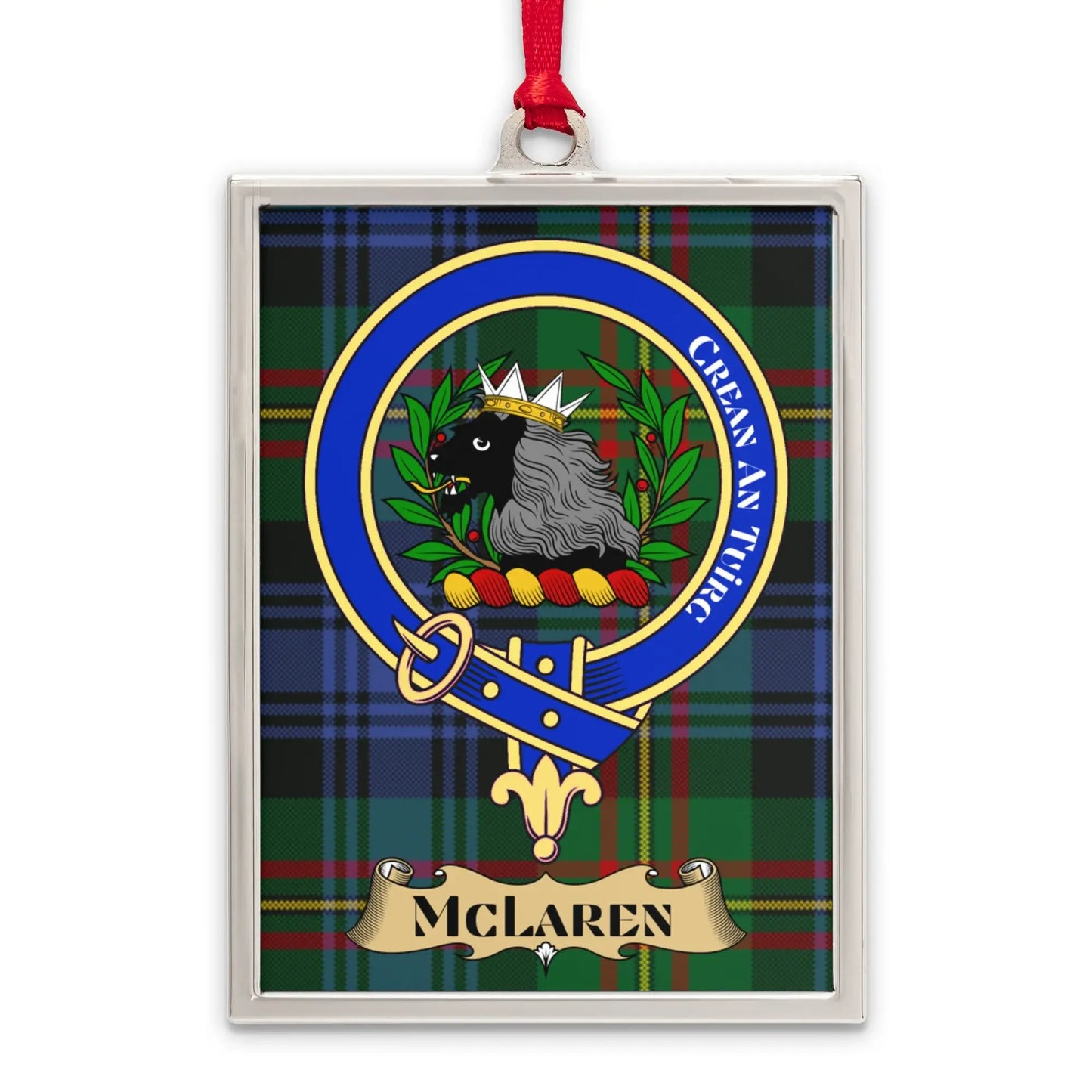 McLaren Clan Scottish Tartan Crest Badge product
