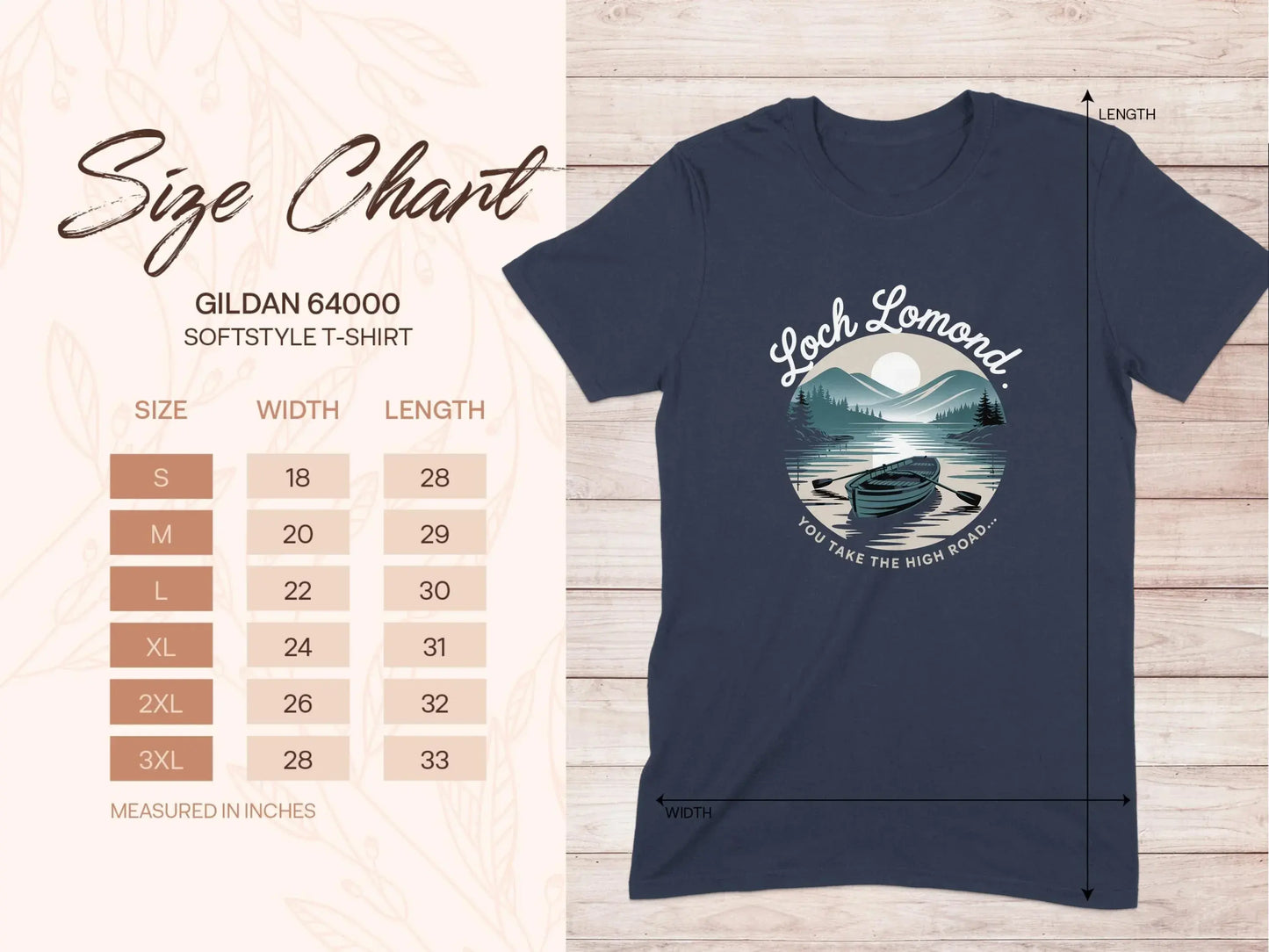 Loch Lomond You Take The High Road T-Shirt product