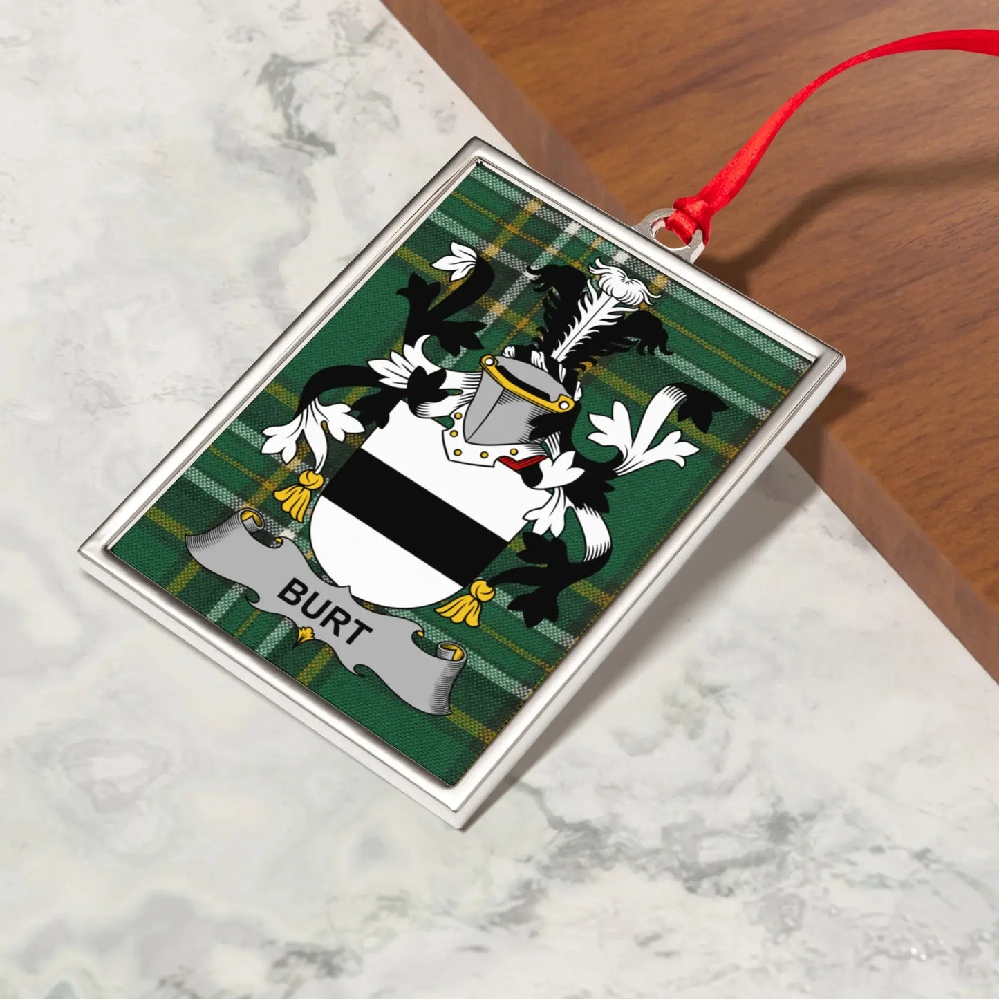 Personalized Family Crest Ornament product