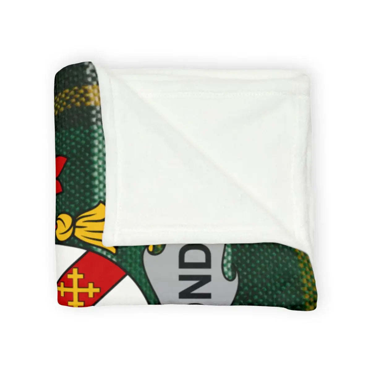 Ireland Military Insignia Fleece Blanket product type