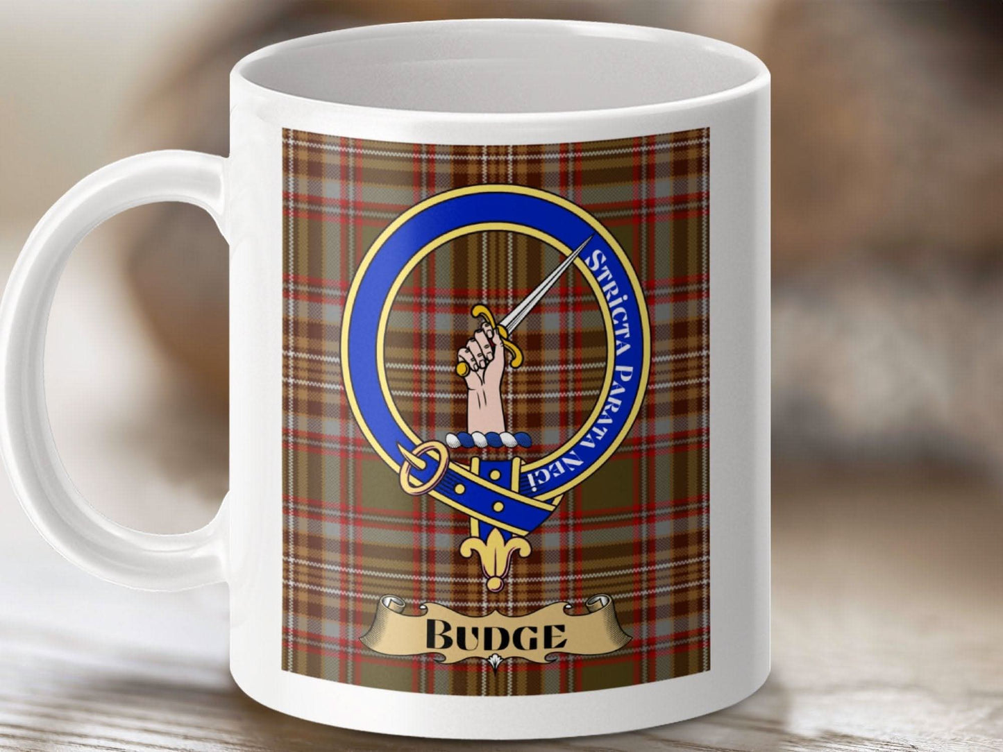 Scottish Tartan Clan Badge Design Coffee Mug product type