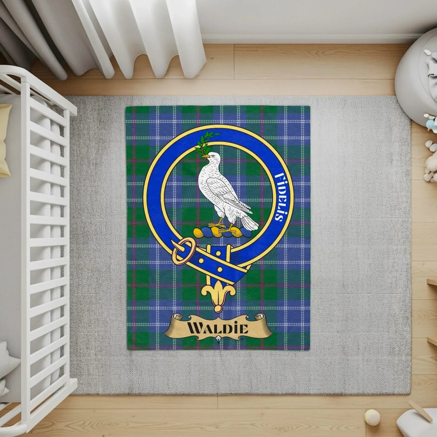 Clan Crest Emblem Design Crest Shield Rug product