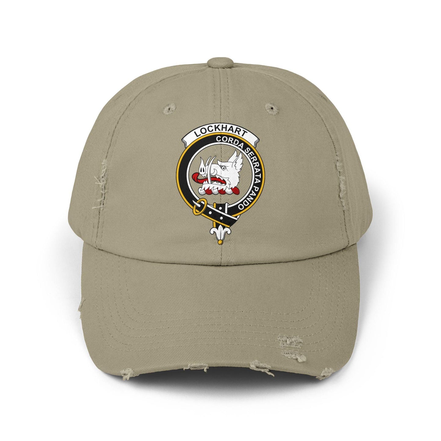 Lockhart Clan Crest Scottish Baseball Cap