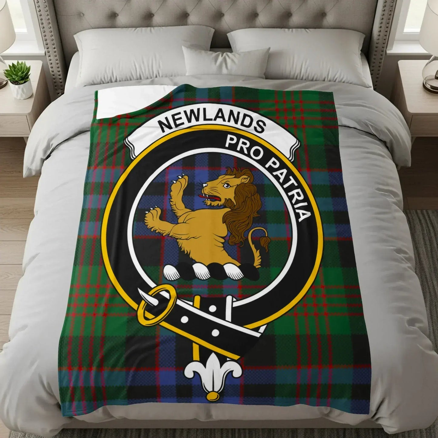 Newlands Pro Patria Tartan Print Bedding product