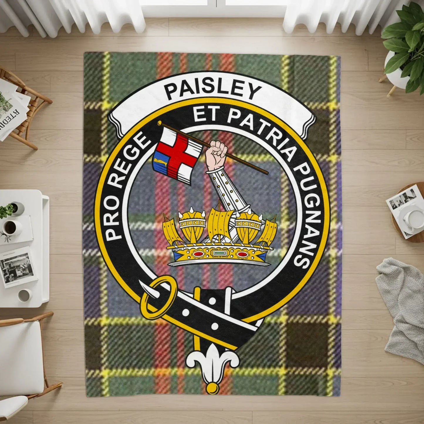 Paisley Pro Rege Et Patria Pugnans crest product type
