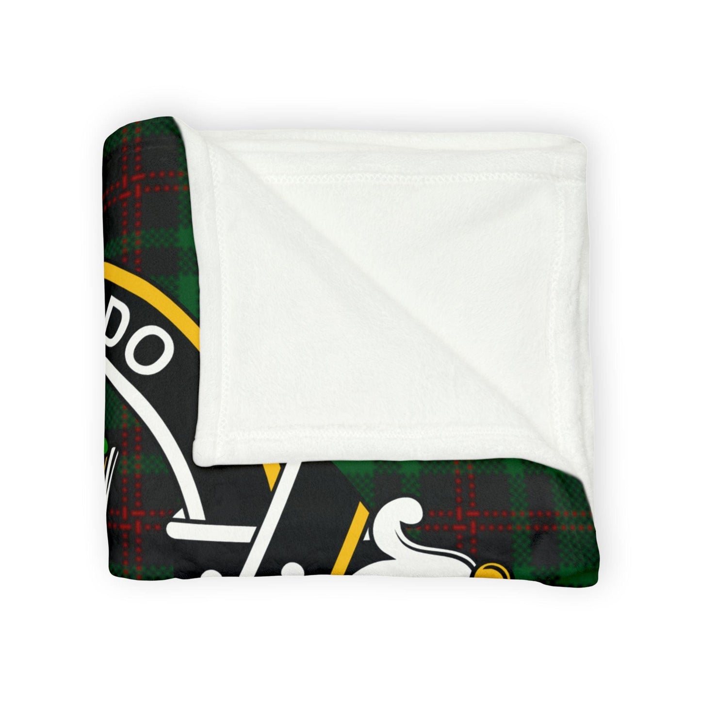 Beveridge Clan Crest Scottish Tartan Blanket