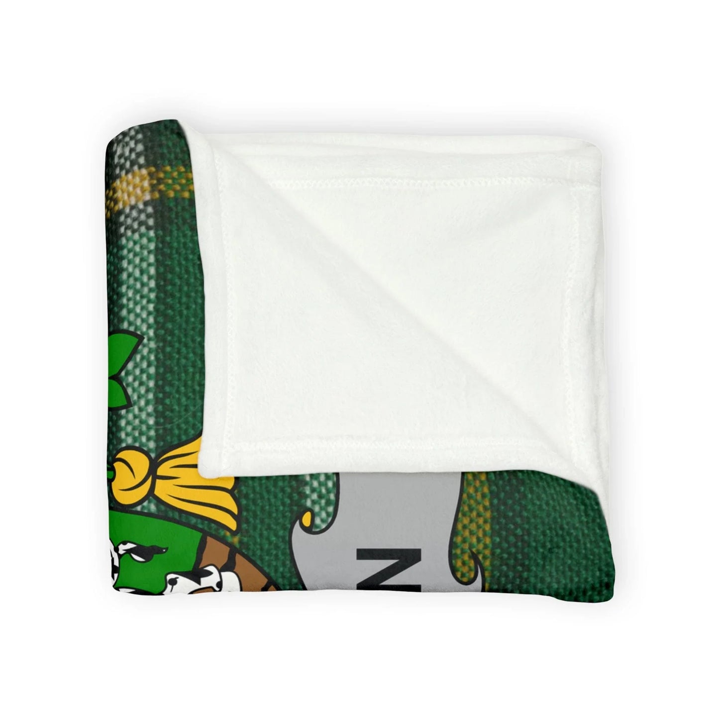 Hanlon Surname Irish Coat Of Arms Tartan Blanket