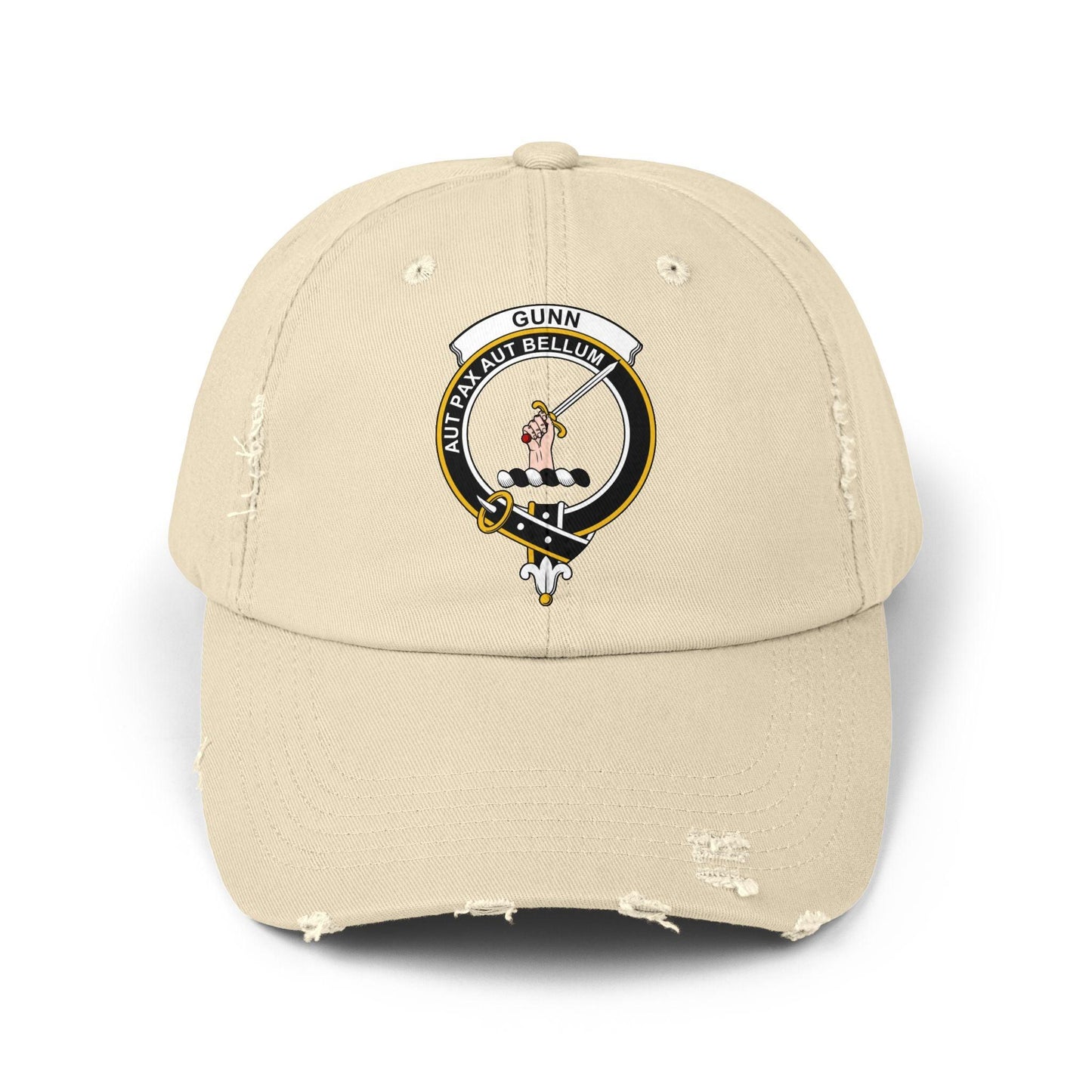 Gunn Clan Crest Scottish Baseball Cap