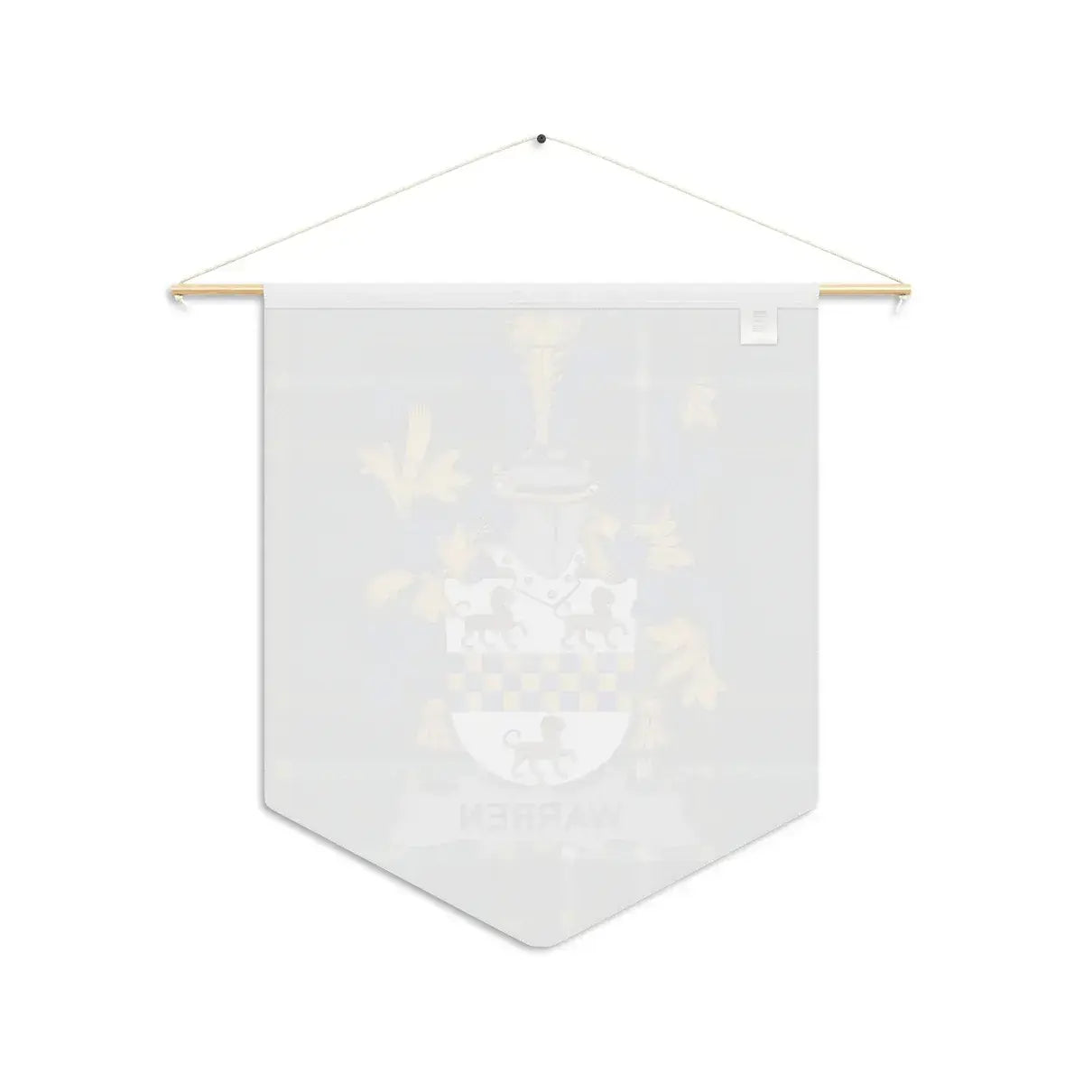 Family Crest Coat of Arms Hanging Wall Banner product
