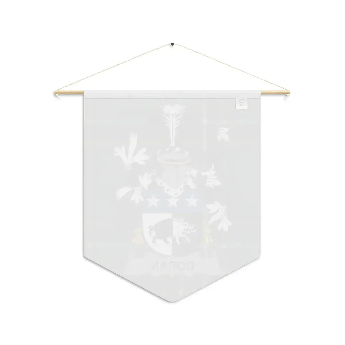 Personalized Family Crest Wall Hanging Banner product