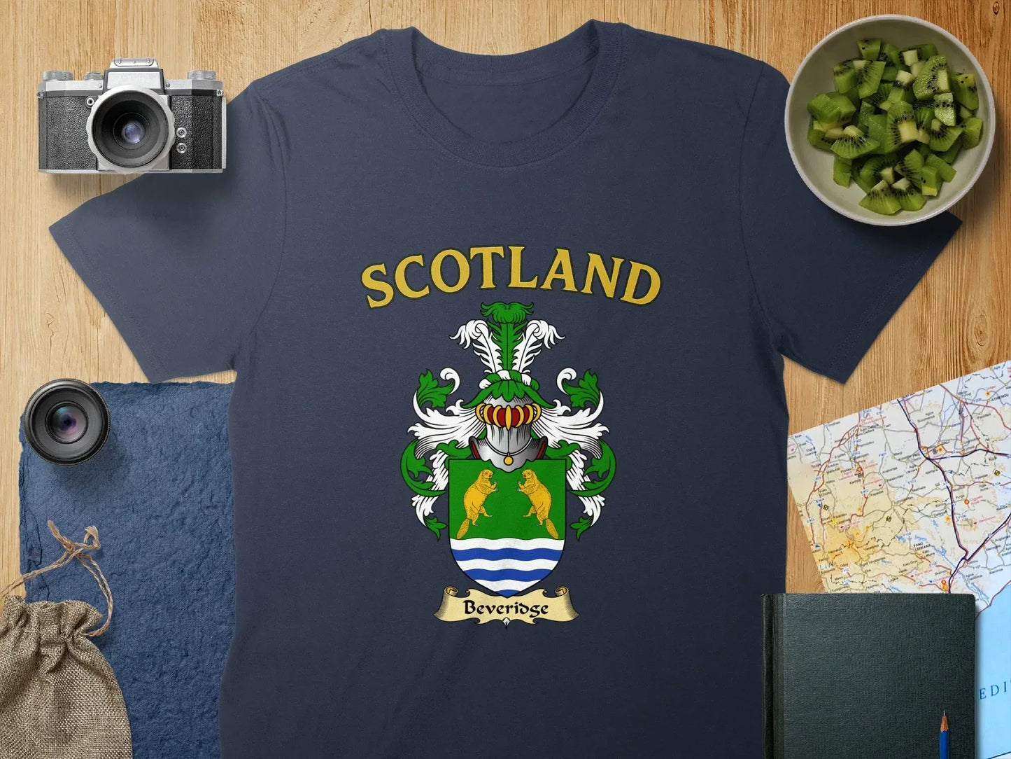 Scotland Heritage Crest T-Shirt Beverage Product