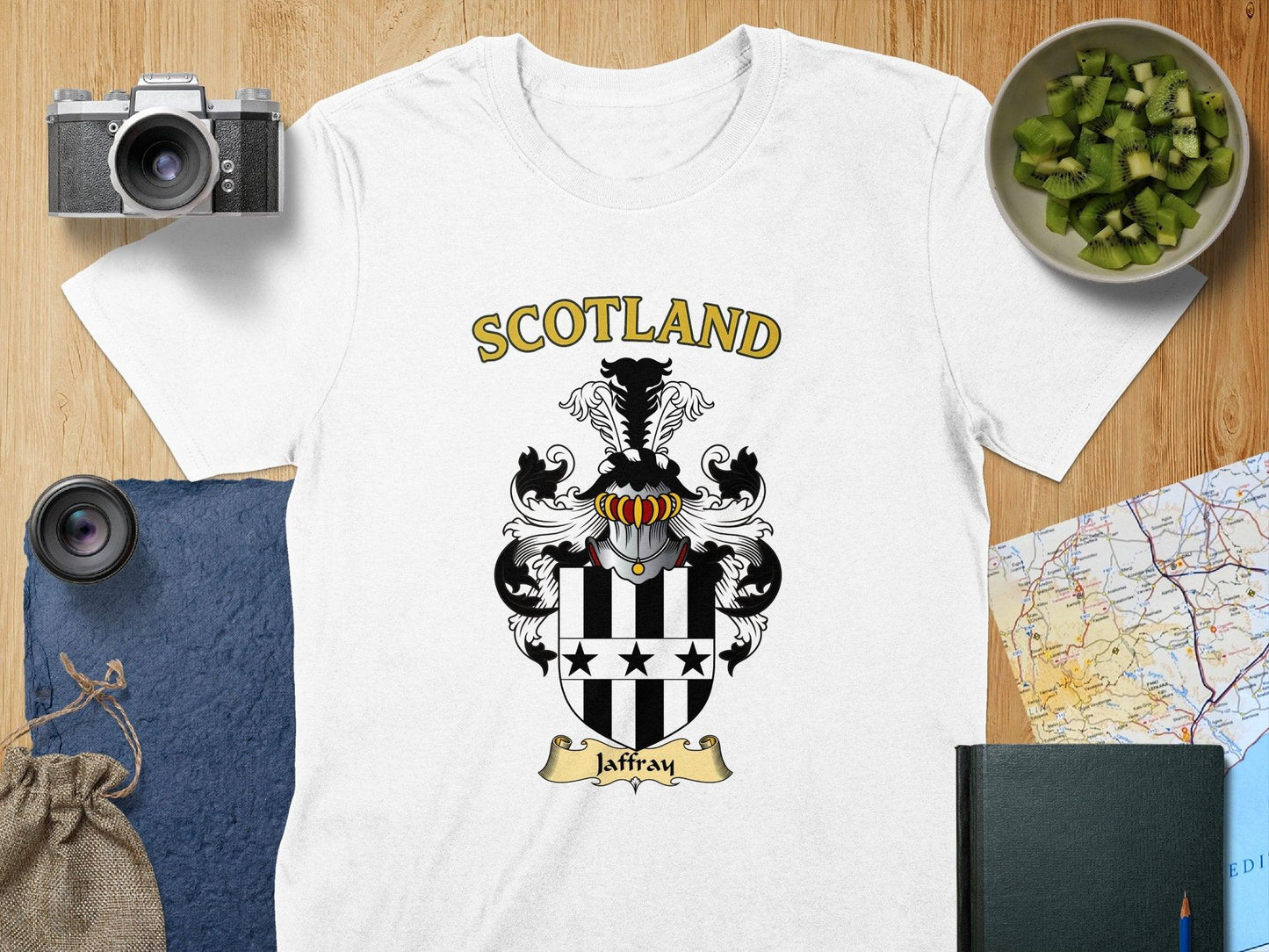 Scotland Family Crest Jaffray Heritage T-Shirt product type