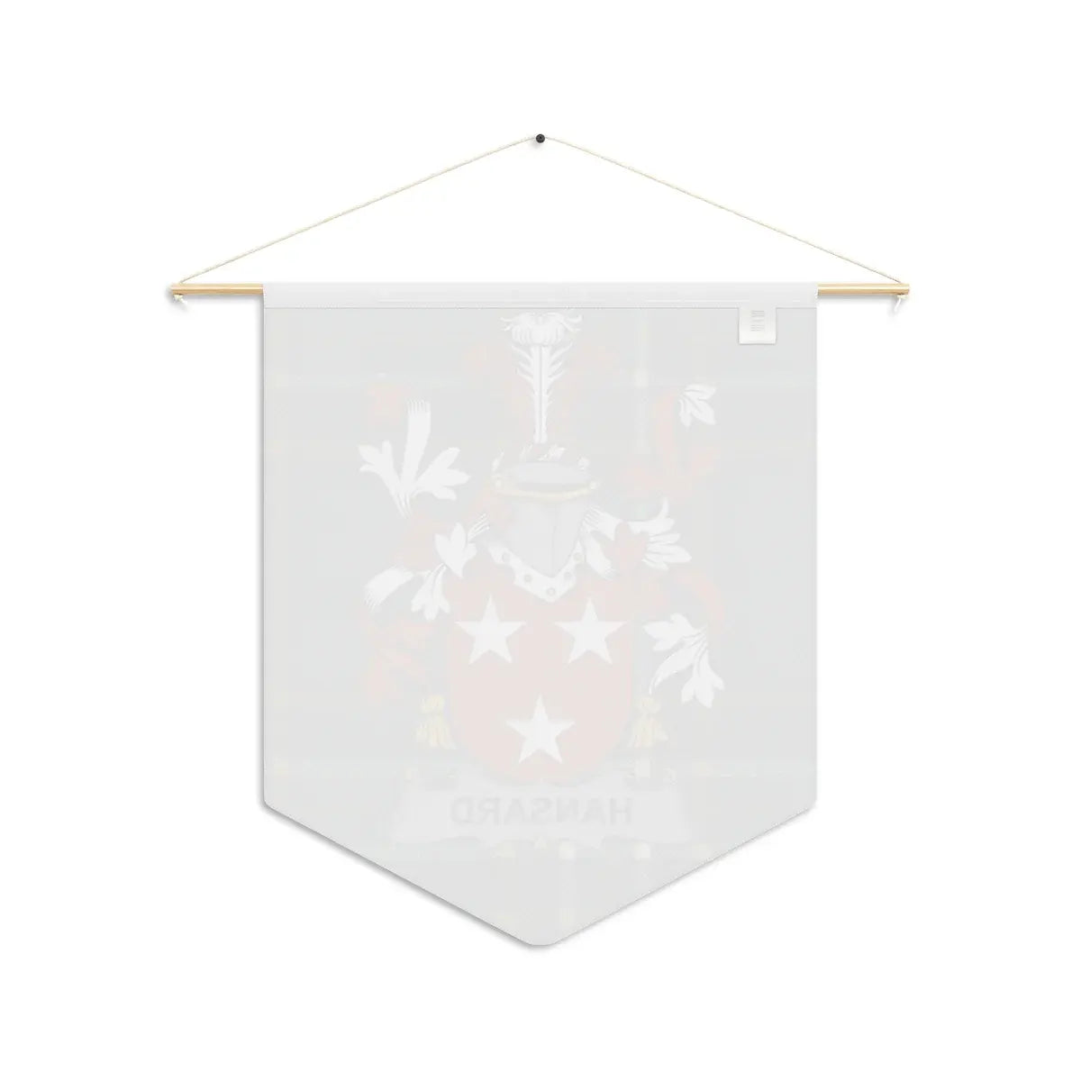 Custom Family Crest Banner Wall Hanging product