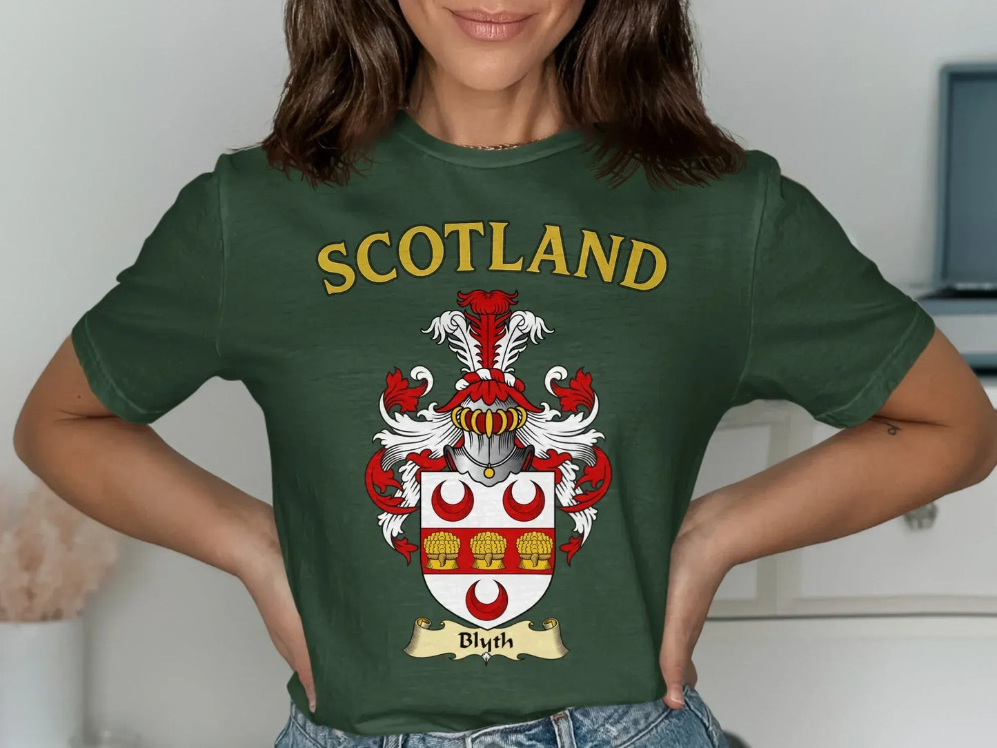 Scotland Blyth Family Crest T-Shirt product type