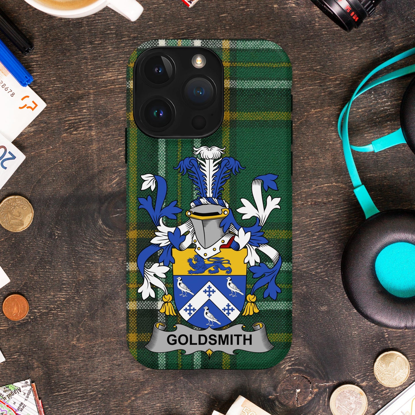 Family Crest Heraldic Design Protective Phone Case product