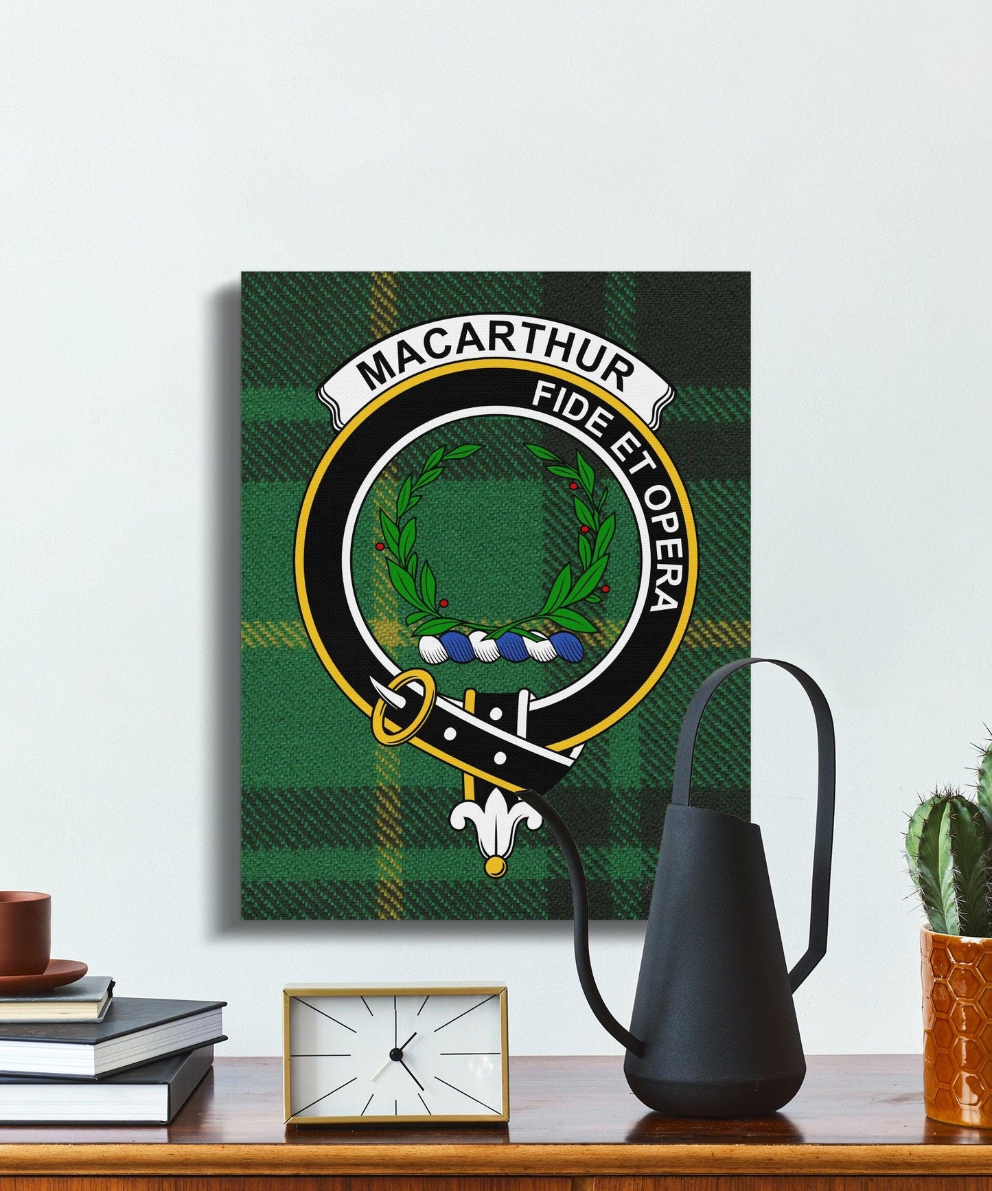 Scottish Macarthur Crest Wall Art product