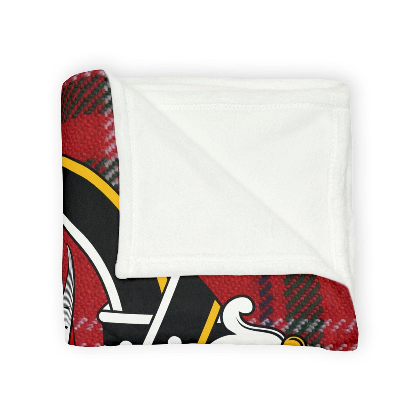 MacDougall Clan Tartan Blanket – Scottish Crest Throw, Soft & Cozy